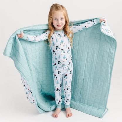 Winter Waddle Kids Blanket