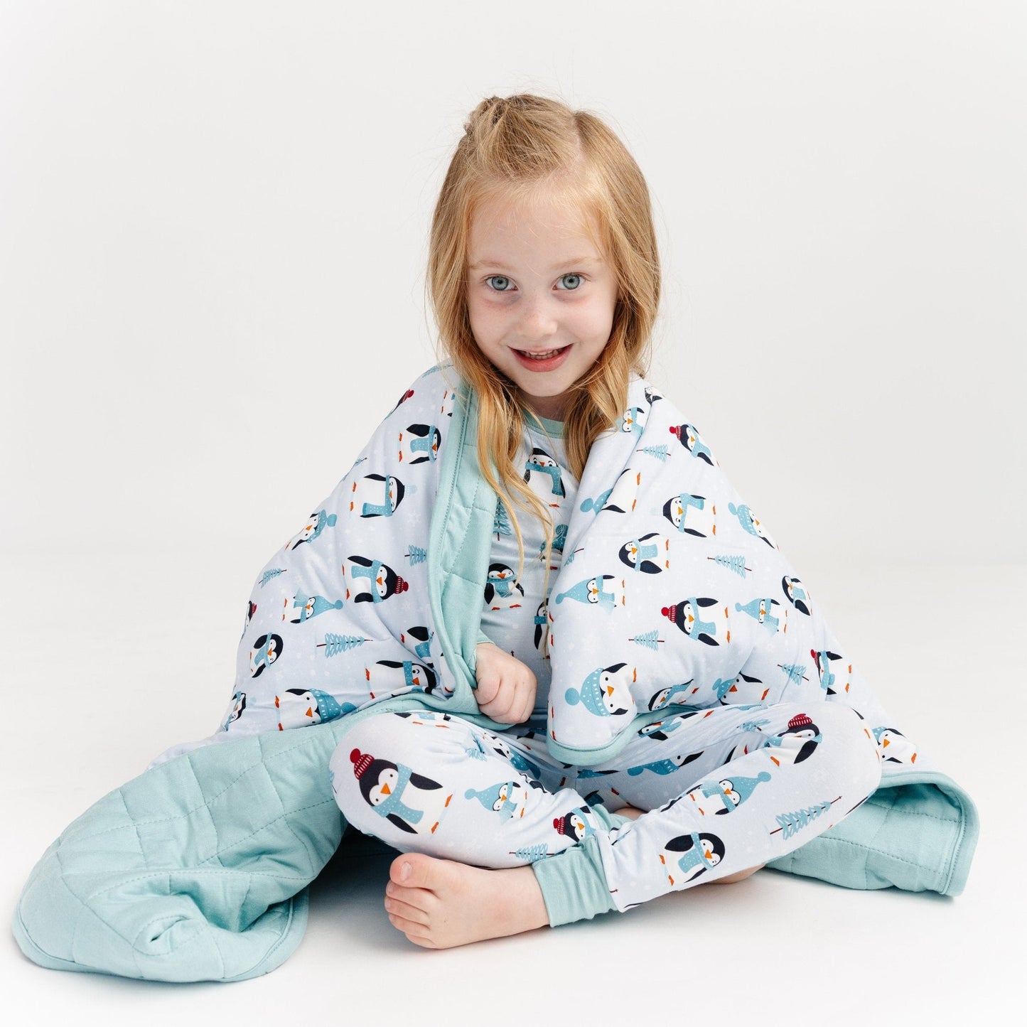 Winter Waddle Kids Blanket