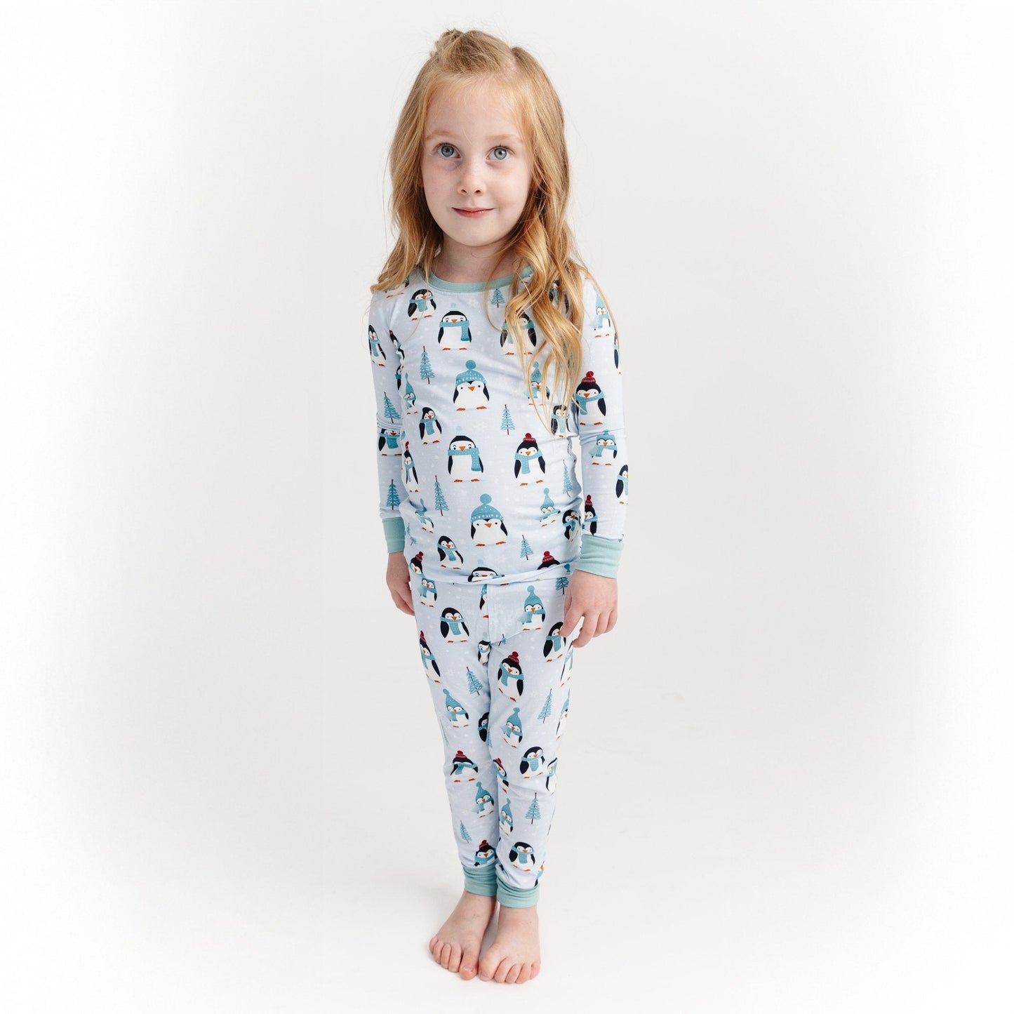 Winter Waddle Long Sleeve Pajamas